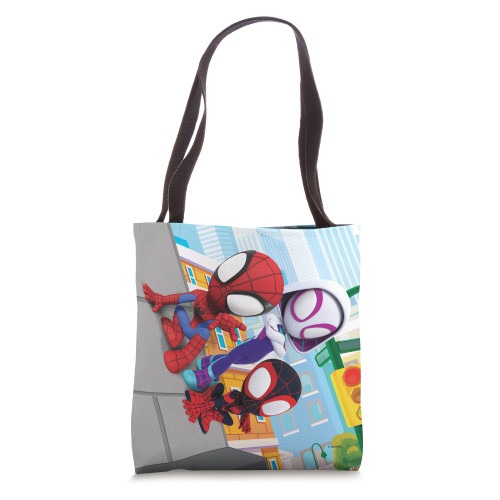 Marvel Spidey and His Amazing Friends Spidey Team Trio Tote Bag