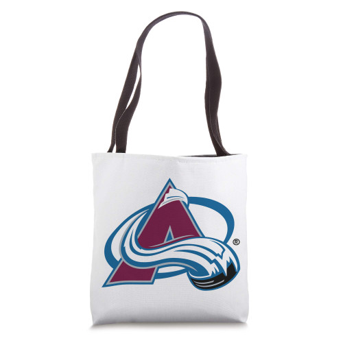 NHL Colorado Avalanche Team Logo Beach Tote Bag