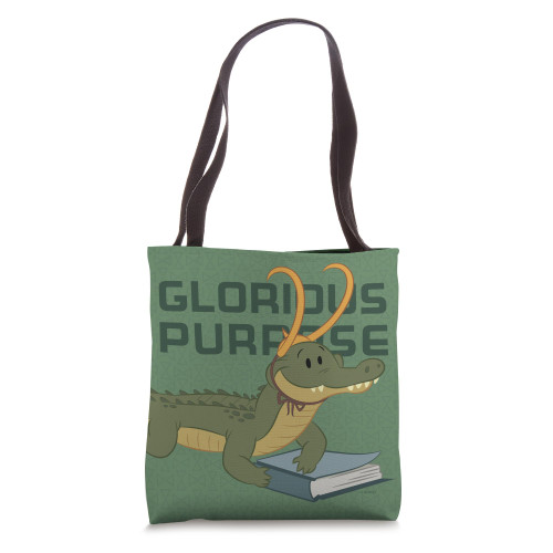 Marvel Loki Alligator Loki Glorious Purpose Tote Bag