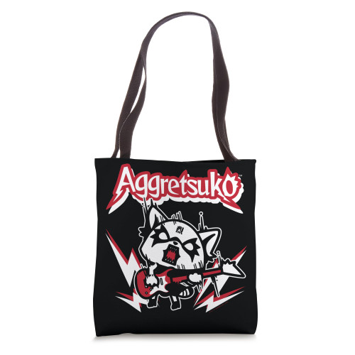 Aggretsuko Rocker Rage Tote Bag Aggretsuko Rocker Rage Tote Bag
