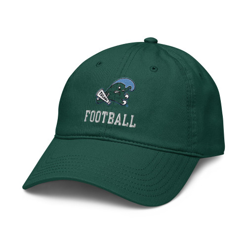 Elite Authentics Tulane Wave Officially Licensed Adjustable Baseball Hat, Dark Green, One Size