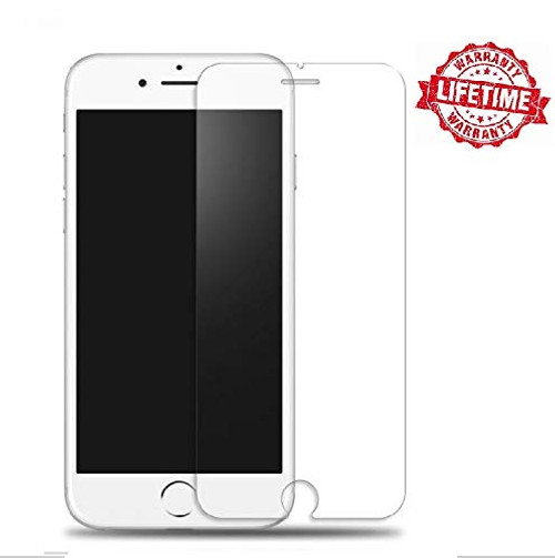 (2-Pack) iPhone 8/7/6S/6 Plus Screen Protector Glass, HD Tempered Glass Screen Protector for iPhone 8/7/6S/6 Plus,[5.5" inch] [Ultra-Clear] [Anti-Scratches] [9H Hardness] [2.5D Round Edge]