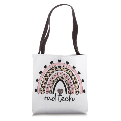 Radiology Technologist Rainbow Rad Technologist Tote Bag