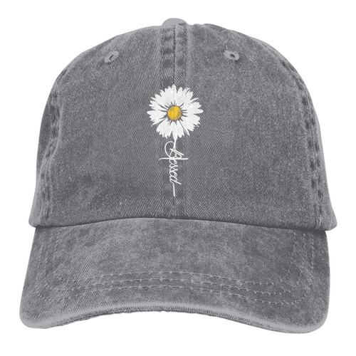 Waldeal Girls' Adjustable Daisy Blessed Hats Kids Faith Vintage Washed Baseball Caps Grey Waldeal Girls' Adjustable Daisy Blessed Hats Kids Faith Vintage Washed Baseball Caps Grey