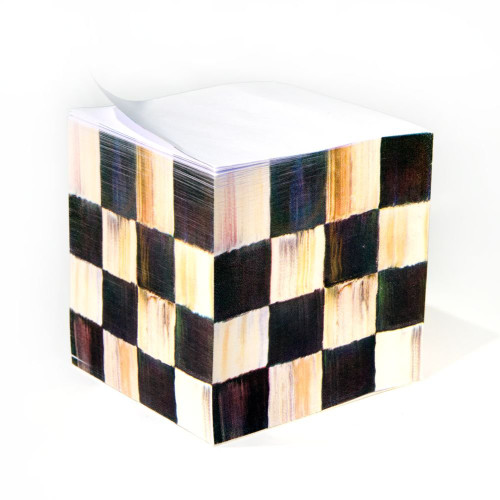 MacKenzie-Childs Courtly Check Sticky Note Pad