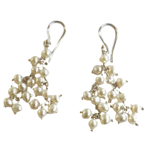 Navya Craft Freshwater Pearl 925 Sterling Silver Handmade Women Earring Christmas Anniversary Birthday Valentine day Gift wife her mother sister best friend Navya Craft Freshwater Pearl 925 Sterling Silver Handmade Women Earring Christmas Anniversary Birthday Valentine day Gift wife her mother sister best friend