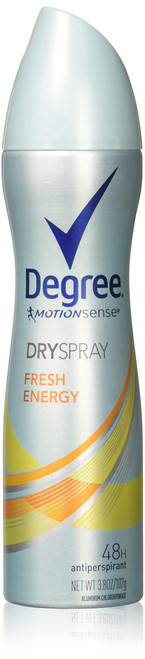 Degree Deodorant 3.8 Ounce Womens Dry Spray Fresh Energy (113ml) (2 Pack) Degree Deodorant 3.8 Ounce Womens Dry Spray Fresh Energy (113ml) (2 Pack)