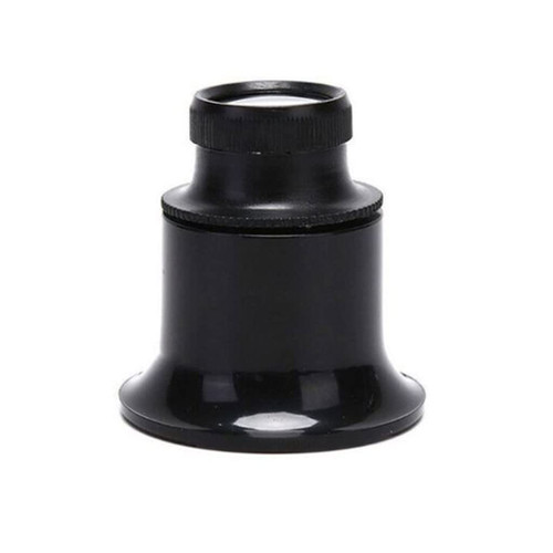 Magnifying Glass 10x 20x Jewelers Eye Loupe Loop Magnifier Magnifying Glass for Watchmakers Repair Eye Loupe Glass Jewelry Tools (Black) Office Supplies Magnifying Glass 10x 20x Jewelers Eye Loupe Loop Magnifier Magnifying Glass for Watchmakers Repair Eye Loupe Glass Jewelry Tools (Black) Office Supplies