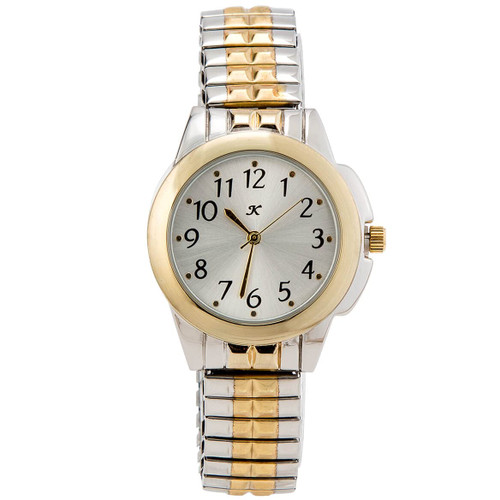 Fox Valley Traders Two Tone with Stretch Band Watch