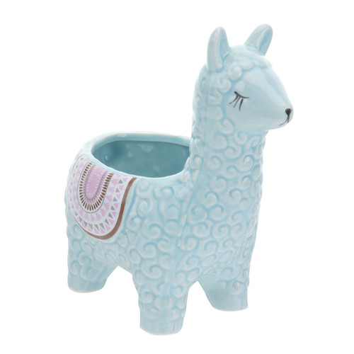 MERRYHAPY 1pc Ceramic Succulent Planter Alpaca Flowerpot Small Succulent Plants Live para De Mujer Interior Animal Plant Pot Pots for Plants Camel Shape Flower Pot Modeling