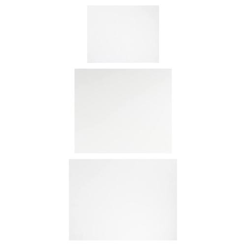 Ciieeo 3pcs Oil Painting Board Small Canvas Board Blank Canvas Boards Canvas Board Painting Stretched Canvas Blank Art Canvas Panel Boards Art Panels to Stretch Student Oil Paints White