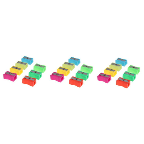 STOBOK 216 Pcs Mini Pencil Sharpener Manual Pencil Sharpener Color Pencil Sharpeners Plastic Pencil Sharpener Pocket Pencil Sharpeners Hand Crank Cartoon Pencil Sharpener