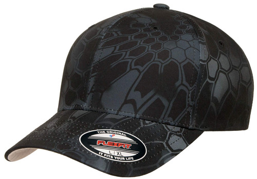 Original Flexfit Wooly Cotton Twill Cap (as1, Alpha, s, m, Kryptek Typhon)