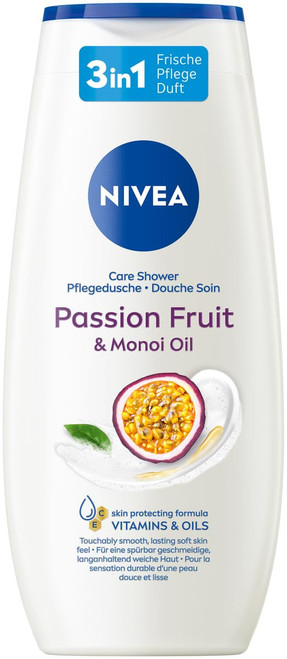 Nivea Passion Fruit and Monoi Oil Shower Gel 250ml- 2 Pack Nivea Passion Fruit and Monoi Oil Shower Gel 250ml- 2 Pack