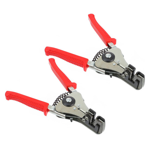 OSALADI 2 Pcs Wire Strippers Wire Stripper Cutter Multipurpose Tool Multitools Wire Stripping Crimper Mutitool Wire Twisting Pliers Cable Stripper Carbon Steel Electric Wire Crimping Tool