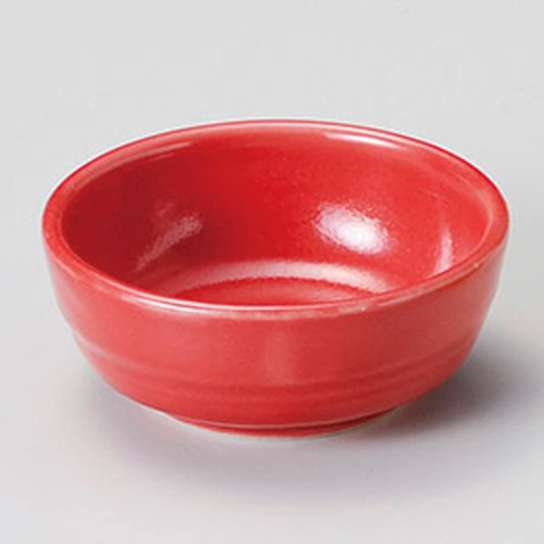 ????(Yamashita kogei) Yamasita Craft 104-20-356 Red Glaze Round Delicacy