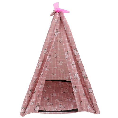 Hohopeti 1pc Pet Floral Tent Pet Cave Bed Cat Teepee Portable Pet Shelter Dog Bed Teepee Dog House Folding Indoor Dogs Indoor Tents Dog Teepee Bed Pet Dog House Tent Bed Calico Puppy Hohopeti 1pc Pet Floral Tent Pet Cave Bed Cat Teepee Portable Pet Shelter Dog Bed Teepee Dog House Folding Indoor Dogs Indoor Tents Dog Teepee Bed Pet Dog House Tent Bed Calico Puppy