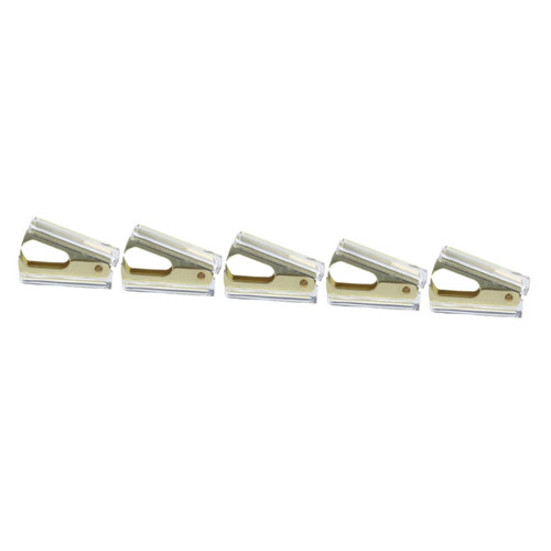 NUOBESTY 5pcs Staple Nail Tools Flooring Tools Nails Tools Multipurpose Tool Handheld Nail Lifter Desk Nail Puller Nails Lifting Puller Nails Extractor Tool Office Flat Furniture Abs