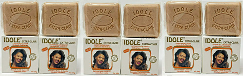 Idole Antiseptic Exfoliating Brightening Soap 100g Set of 6