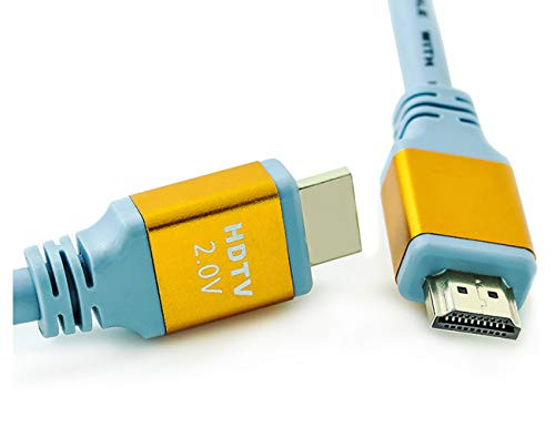 Lukka HDMI Cable 10 FT - HDMI 2.0 (4K - @ 60HZ) - High Speed - 4K HDR, 3D, 2160P, 1080P, Ethernet - Support Xbox Playstation PS3 PS4 PC TV