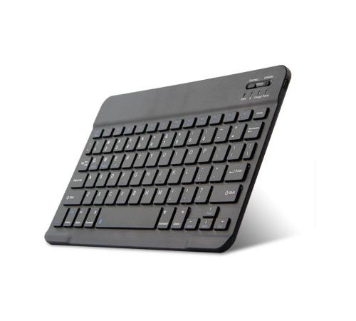 Wireless Bluetooth Keyboard Mouse Combo, 1600 DPI Ultra Thin Keyboard and Ergonomic Mouse Compatible with Cellphone Computers Tablet (Black)
