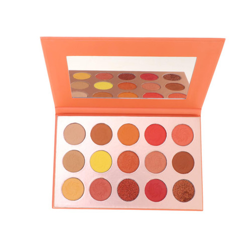 POPETPOP 15 Shimmer Eyeshadow Matte Eyeshadow Glitter Eye Shadow Eyeshadow Palette Eyeshadow Compact Colorful Eyeshadow Flash Makeup Palette