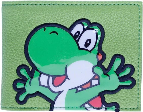 TCB Creations Yoshi Game Character Bi-Fold Wallet