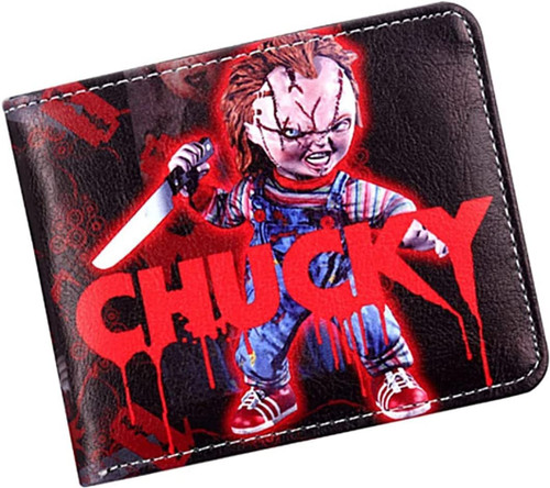 TCB Creations Classic Movie Horror Doll Themed Bi-Fold Wallet
