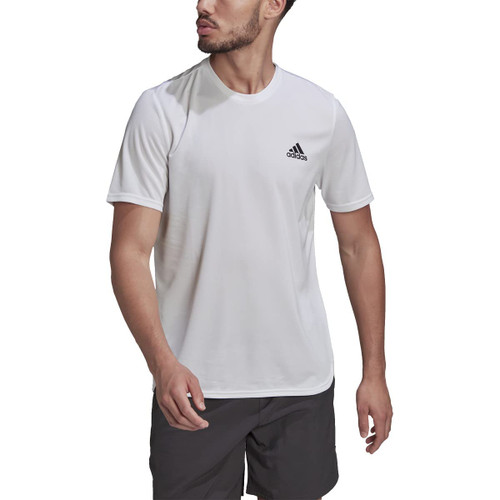 adidas Men's Designed 4 Movement Tee, White, Large