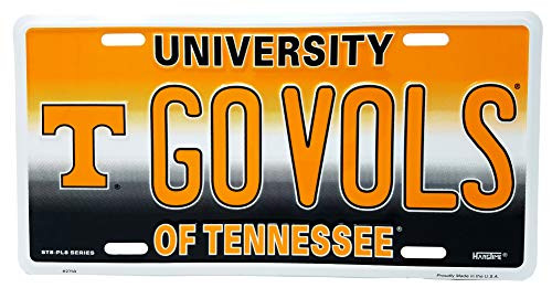 Ramsons Imports 12" x 6" University of Tennessee Go Vols License Plate
