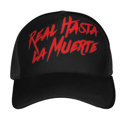 Anuel Rapper Aa Singer Real Hasta La Muerte Logo Baseball Cap Unisex Casual Adjustable Hat Outdoor Sun Caps Black Anuel Rapper Aa Singer Real Hasta La Muerte Logo Baseball Cap Unisex Casual Adjustable Hat Outdoor Sun Caps Black