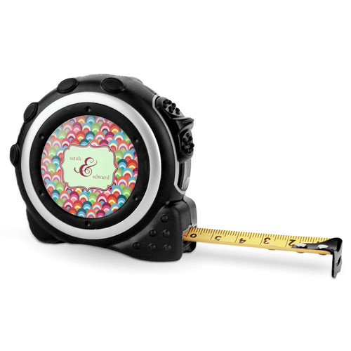 Personalized Retro Fishscales Tape Measure - 16 Ft