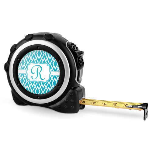 Personalized Geometric Diamond Tape Measure - 16 Ft