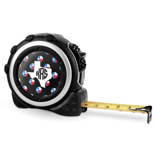 Personalized Texas Polka Dots Tape Measure - 16 Ft