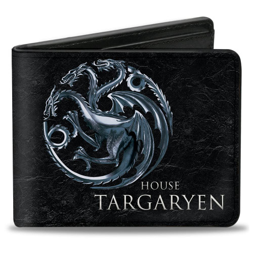 Buckle-Down Men's Bifold Wallet, Game of Thrones, 4.0" x 3.5"