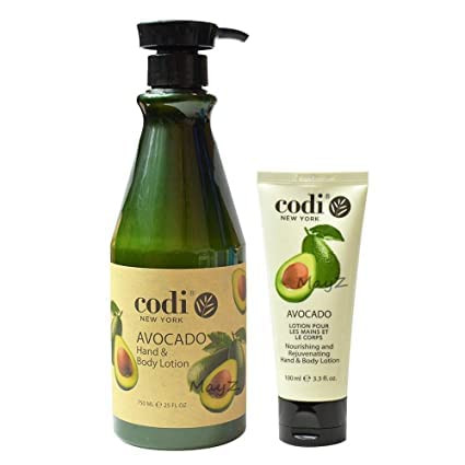 LIKO Codi Avocado Hand & Body Lotion Big and Small Set 750ml/25oz + 3.3oz/100ml