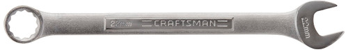 CRAFTSMAN Combination Wrench Set, SAE/Metric, 22mm (CMMT42922)