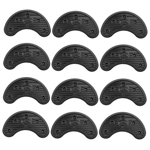 6 Pairs Shoe Heel Taps Tips Sole Heel Repair Pad Replacement