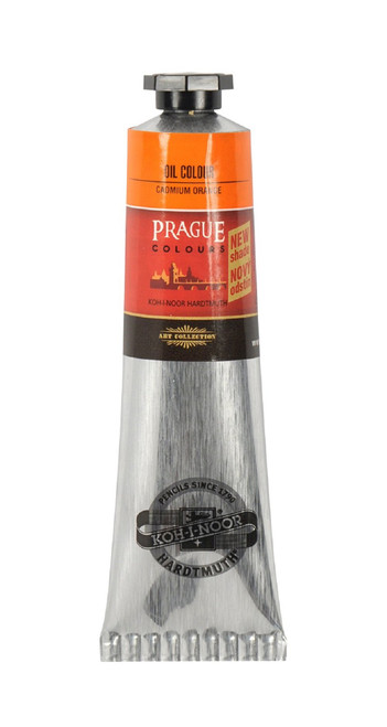 KOH-I-NOOR 40 ml Artists Oil Colour Paint - Cadmium Orange
