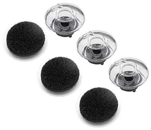 Plantronics Voyager Legend Eartips Replacement Earbuds Kit by JP-American BT Accessories for Plantronics Voyager Legend & Plantronics Voyager PRO - 89037-03. Large Size Gels, Pack of 3 with Foams.