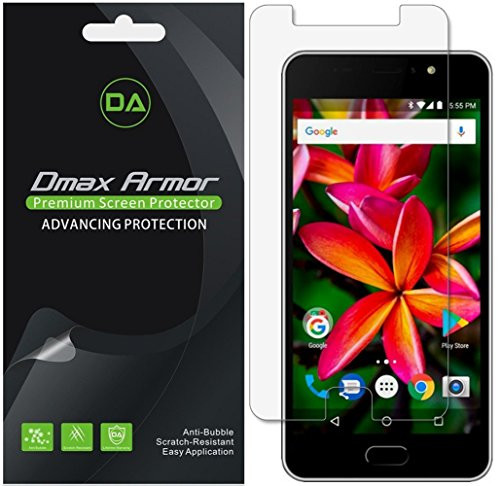 [6-Pack] Dmax Armor for Orbic Wonder Screen Protector, Anti-Bubble High Definition Clear Shield - Lifetime Replacement