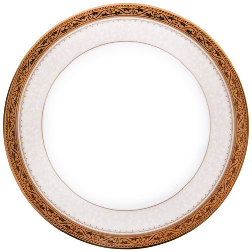Noritake Odessa Bread and Butter Plate, 6-1/2-Inch, Gold