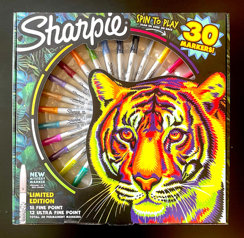 Sharpie Special Limited Edition Permanent Marker, Fine Point and Ultra Fine Point, 30 count