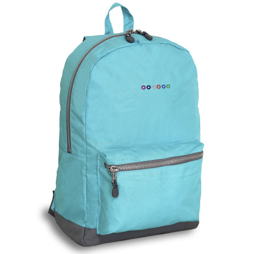 J World New York Lux Backpack, Seafoam, One Size