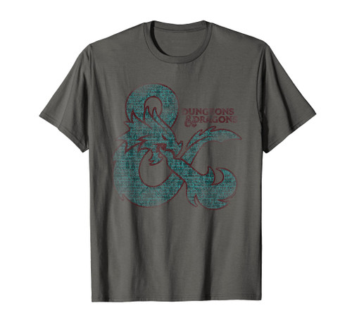 Dungeons & Dragons Classes in an Ampersand Logo T-Shirt