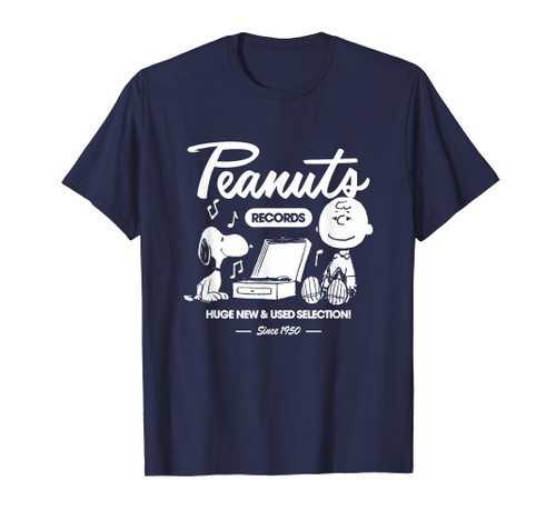 Peanuts - Snoopy Charlie Brown Record T-Shirt