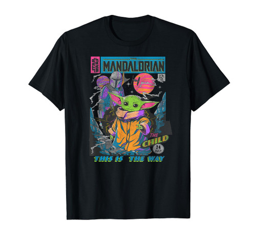 Star Wars: The Mandalorian The Child Comic Book T-Shirt