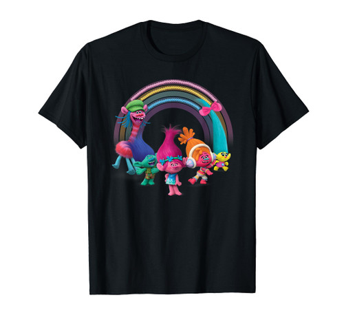 DreamWorks Trolls Rainbow Party T-Shirt