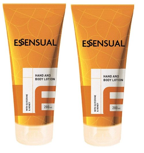 Modicare Essensual Hand and Body Lotion with Glycerin and Honey 200ml - Pack of 2