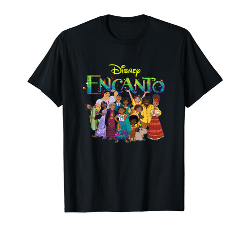 Disney Encanto Madrigal Family Short Sleeve T-Shirt,Small